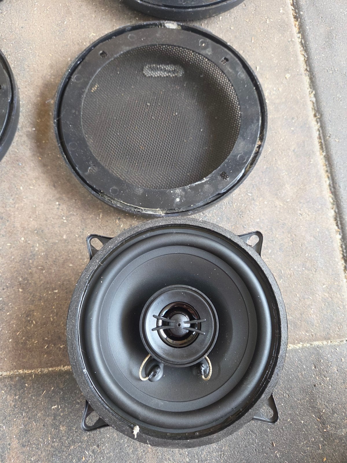 Set van 4 autospeakers - X132 excaliber, Auto diversen, Autospeakers, Ophalen of Verzenden, Gebruikt
