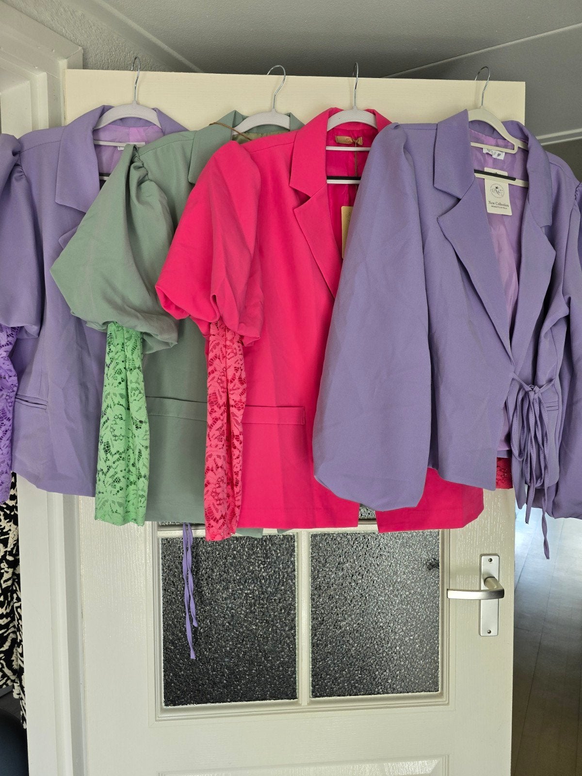 Nieuw blazer met kant SALE, Ophalen of Verzenden, Nieuw, Maat 42/44 (L), Zwart