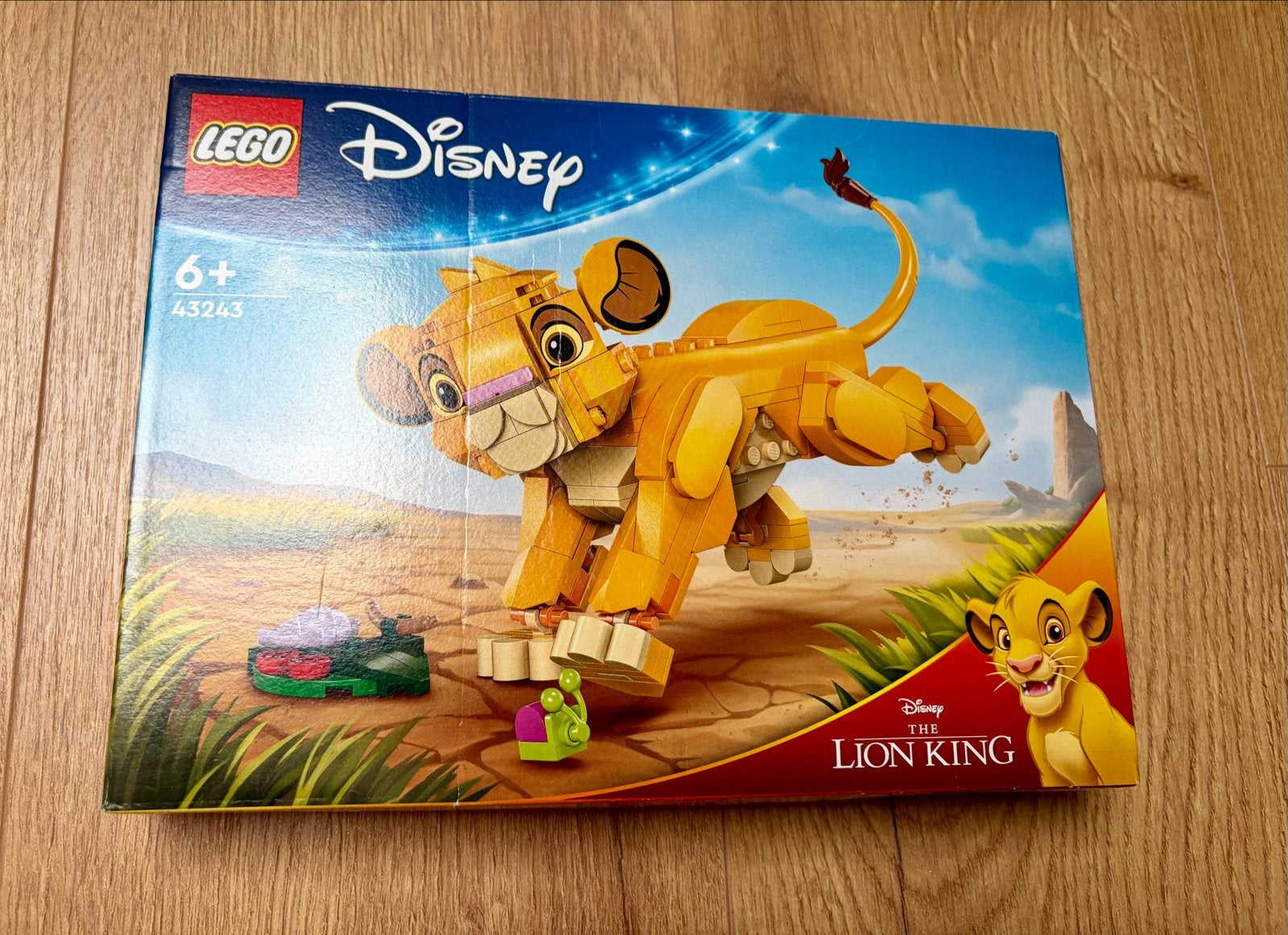 Nieuw! Lego Disney Simba De Leeuwenkoning 43243, Lego, Nieuw, Ophalen of Verzenden, Disney