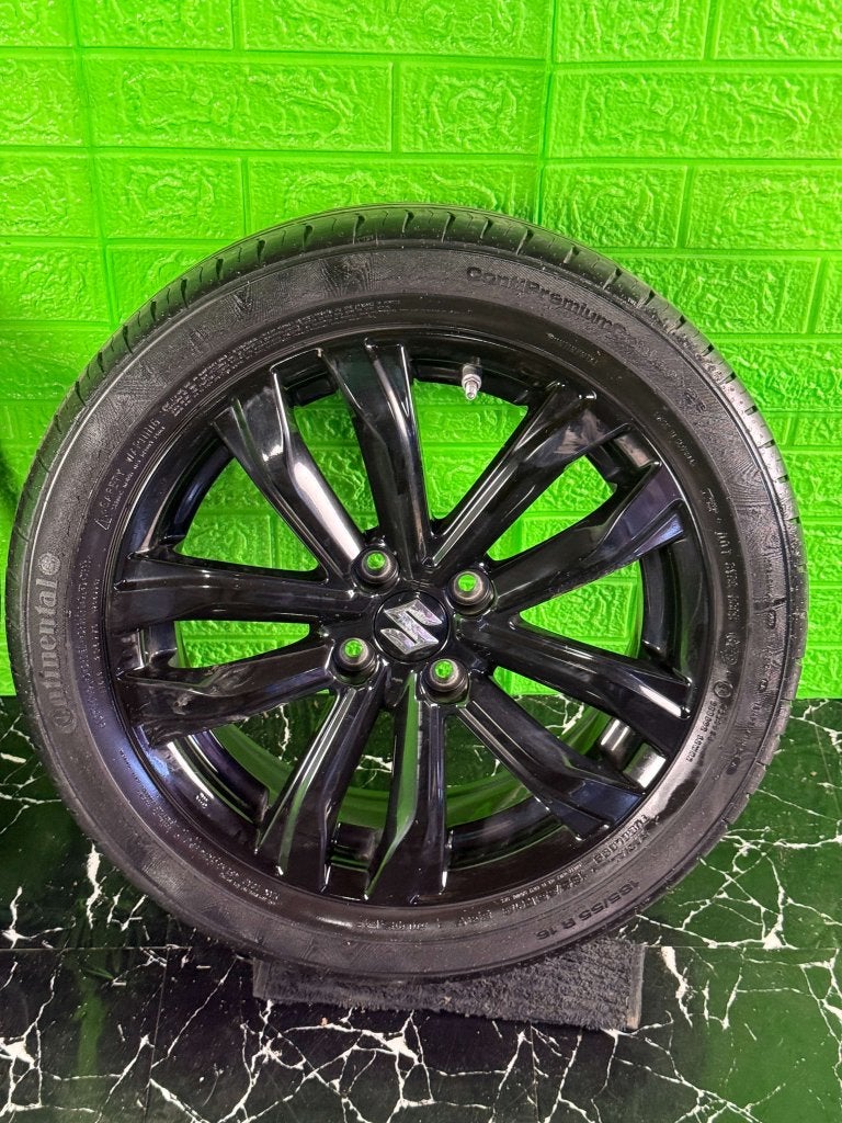Originele Suzuki Swift Splash Baleno velgen 16" 4x100 zomer, Auto-onderdelen, Banden en Velgen, Niet ingevuld, Gebruikt, 16 inch