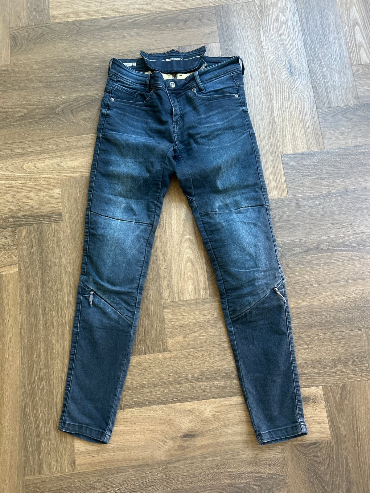 Motor spijkerbroek Skinny Jeans - Maat W26, Motoren, Kleding | Motorkleding, Ophalen of Verzenden, Tweedehands, Dames, Broek | textiel