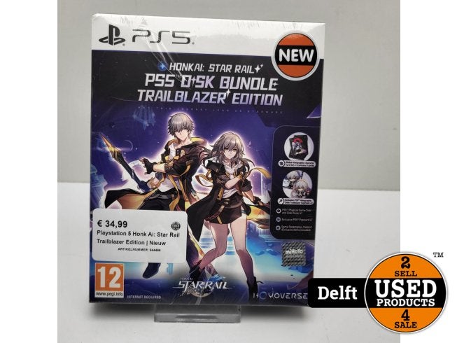 Playstation 5 Honk Ai: Star Rail Trailblazer Edition | Nieuw, Sony, Nieuw, Support@sony.com, 1-7-1 Konan, Minato-ku
Tokyo 108-0075
Japan