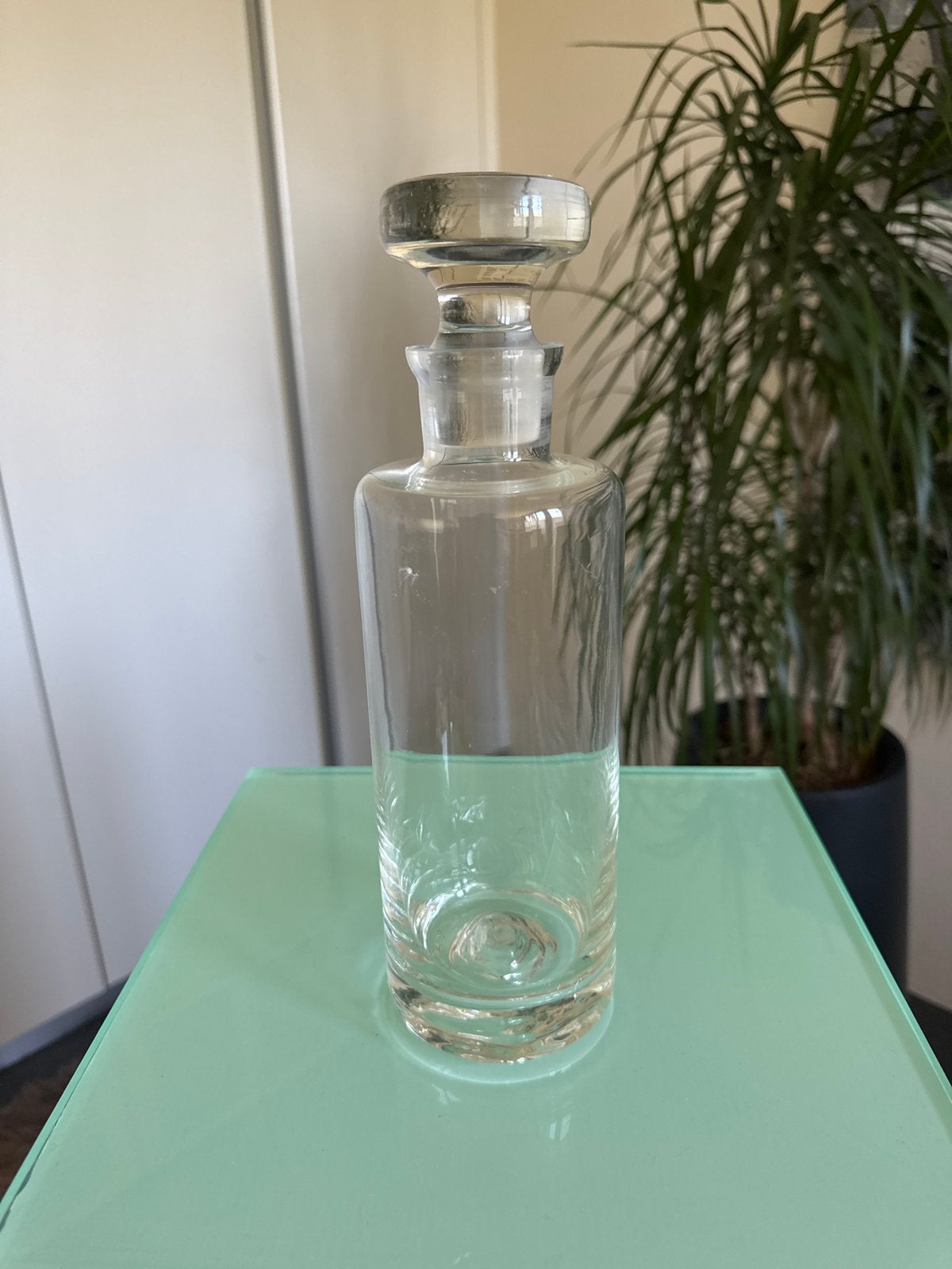 Elegante Glazen Karaf met Stop, Ophalen