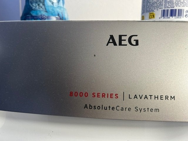 Wasdroger AEG T8DE86ES 8000 serie, Ophalen, Wolprogramma, Gebruikt, Luchtafvoer