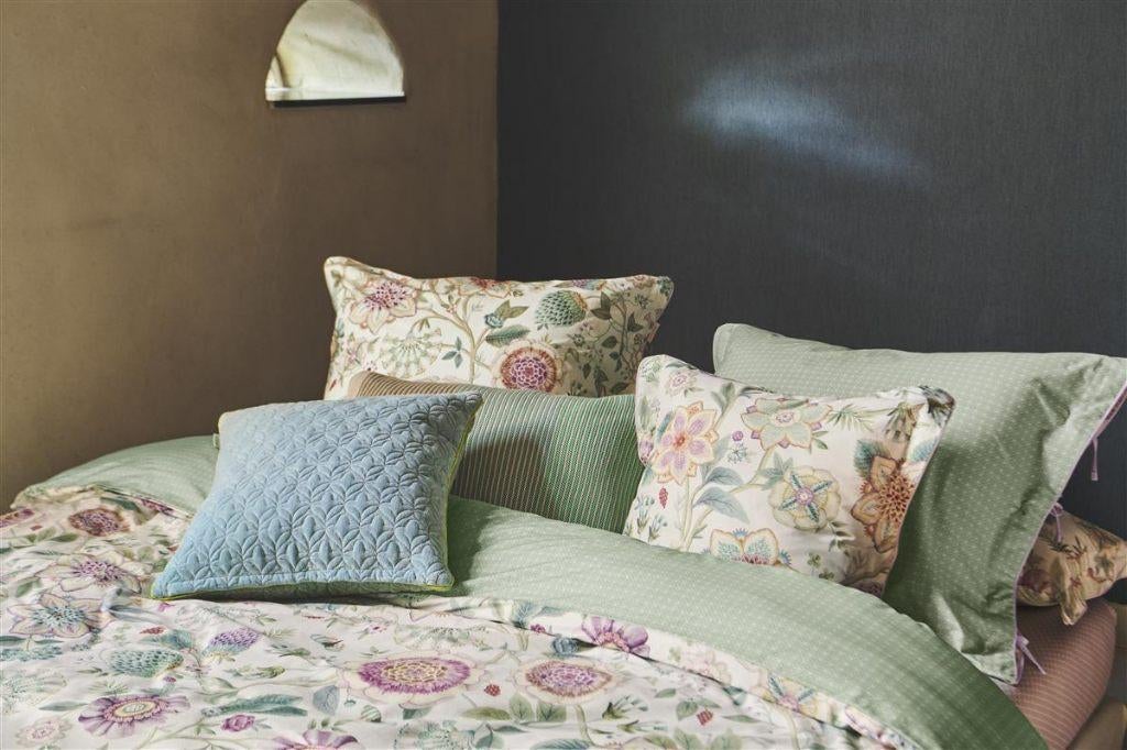Riviera Maison dekbedovertrek VIVA LAS FLORES 2PERS -50%, Verzenden, Wit, Dekbedovertrek, Nieuw