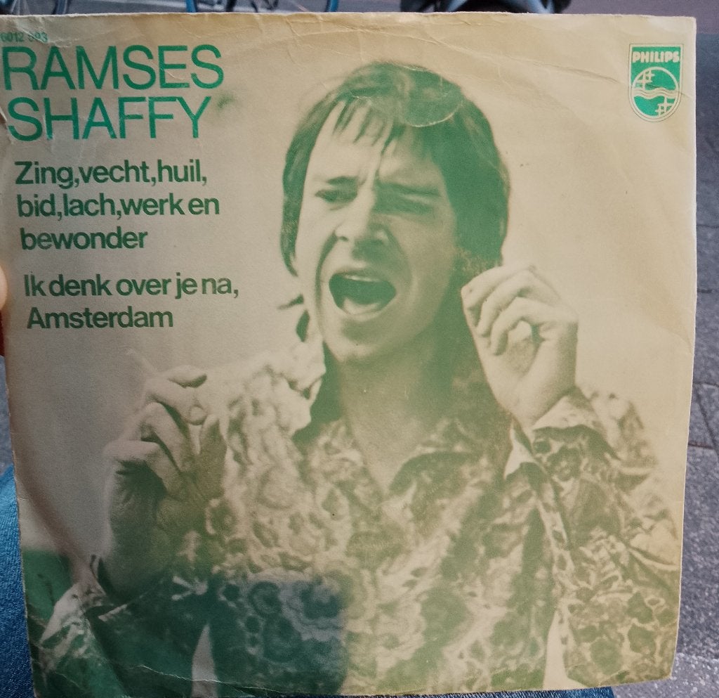 Ramses Shaffy - Zing, Vecht, Huil.., Cd's en Dvd's, Vinyl Singles, Gebruikt, Verzenden, 7 inch, Overige typen