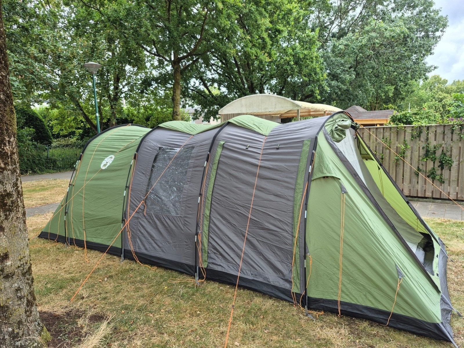 Coleman Tent Cook 6 & Classic Side Canopy, Ophalen, Zo goed als nieuw, Tot en met 6