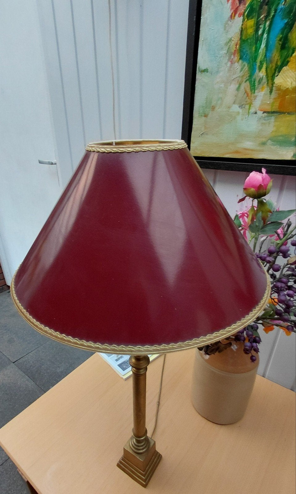 2 Oude Schemerlampen, Ophalen of Verzenden