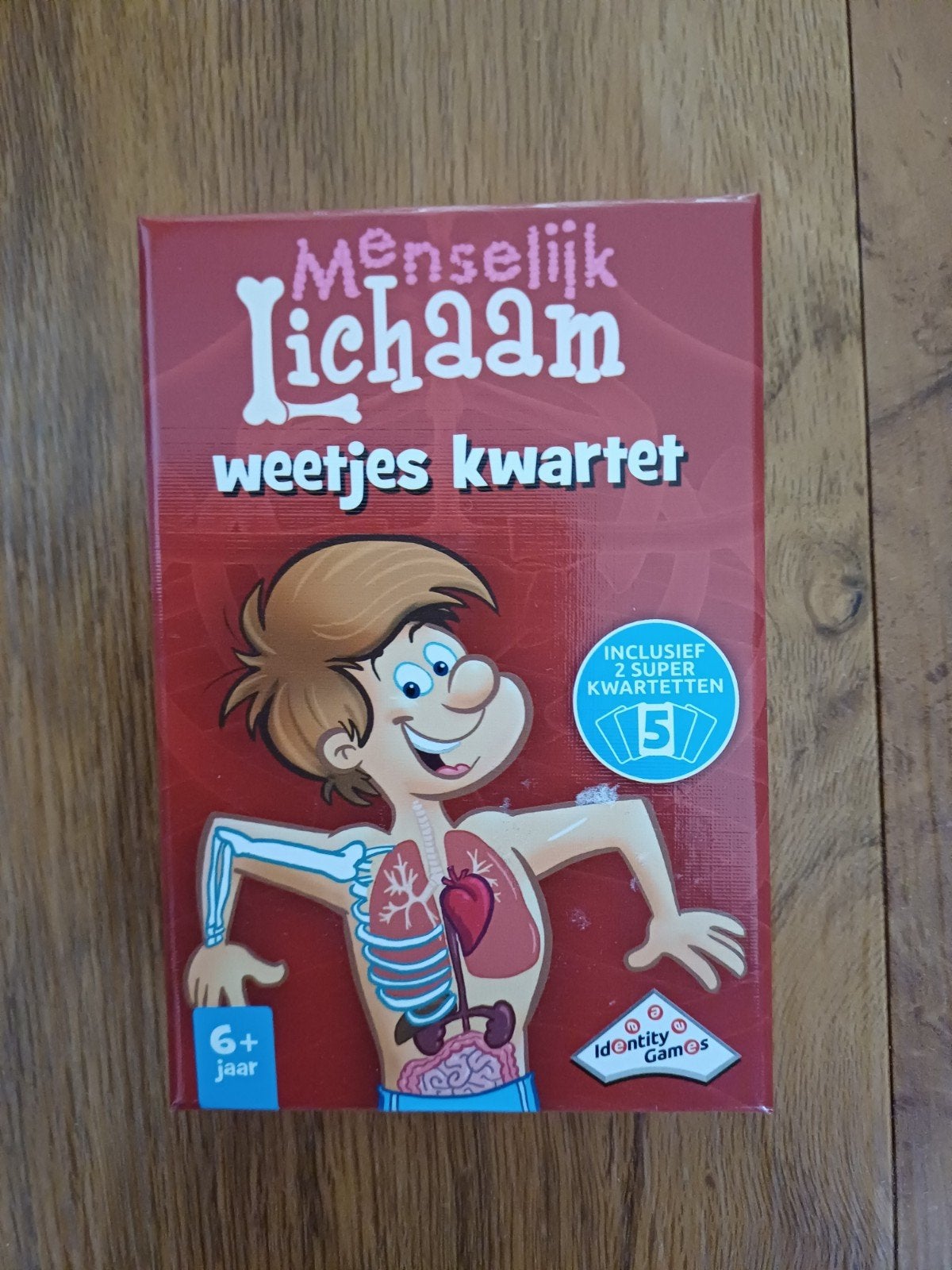 Kwartet spel, weetjes. Menselijk lichaam. Nieuw, Drie of vier spelers, Ophalen of Verzenden, Nieuw