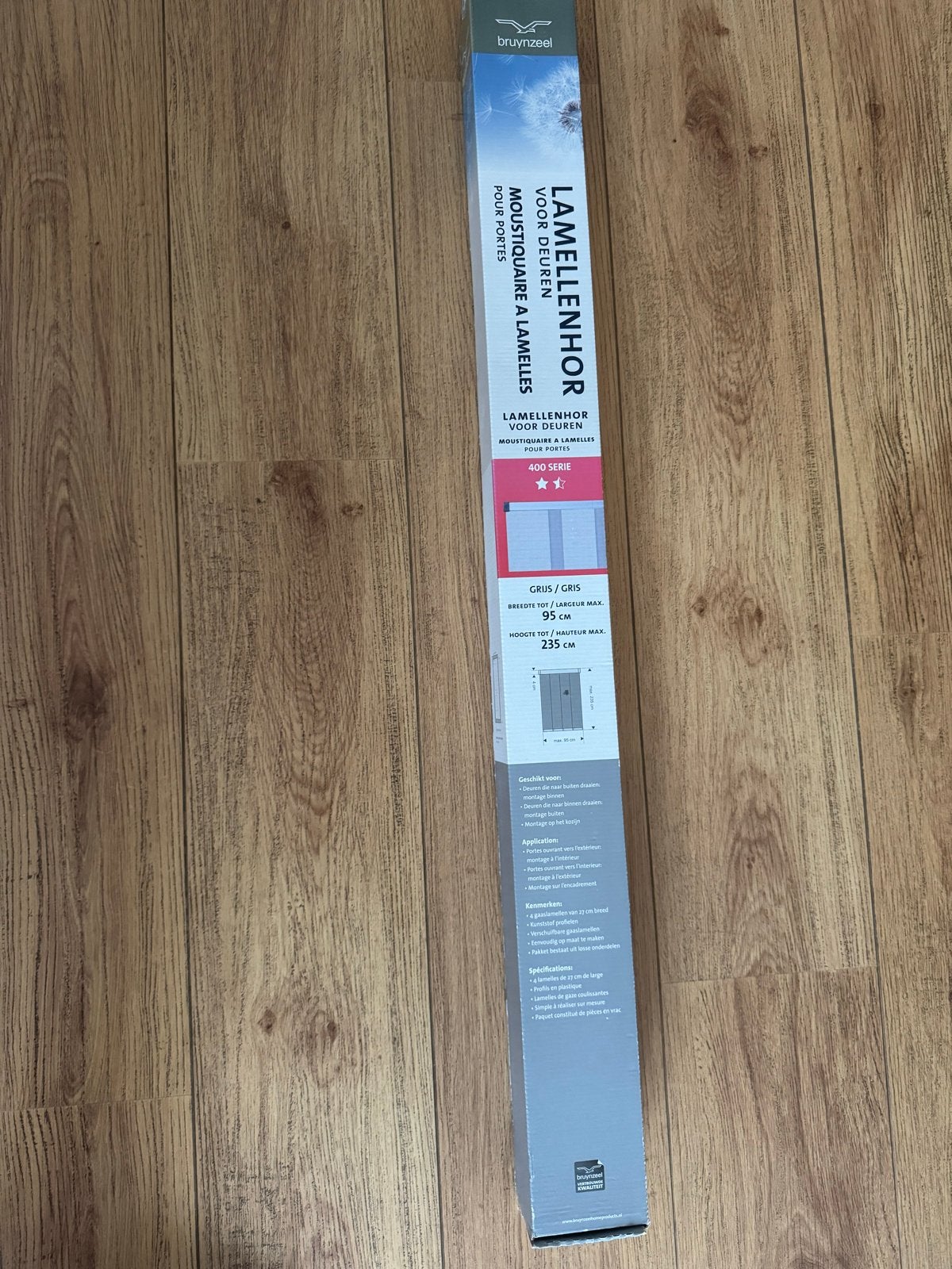 Bruynzeel Lamellenhor voor deuren - Nieuw in doos, 80 tot 100 cm, 215 cm of meer, Hordeur, Nieuw