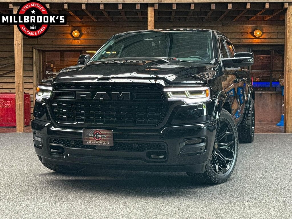 Dodge Ram 1500 Limited Hurricane 540 PK Widebody, high outpu, Automaat, 4 stoelen, Zwart, Leder