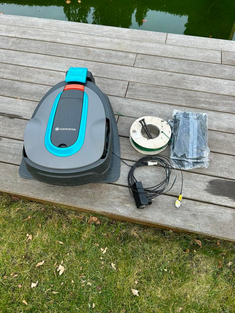 Gardena sileno city, Tuin en Terras, Robotmaaiers, Ophalen of Verzenden, Gebruikt, Minder dan 20 cm