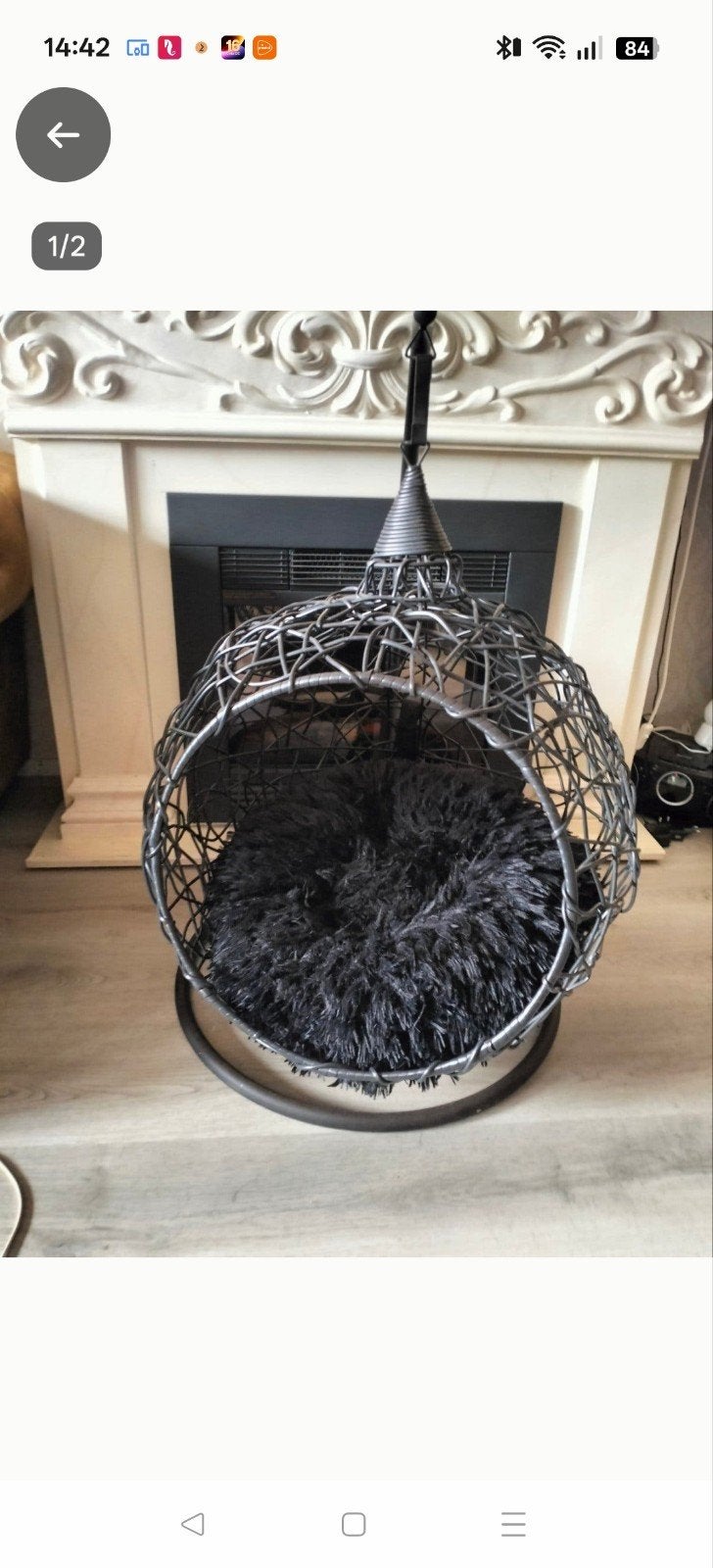 katten hang mand, Ophalen