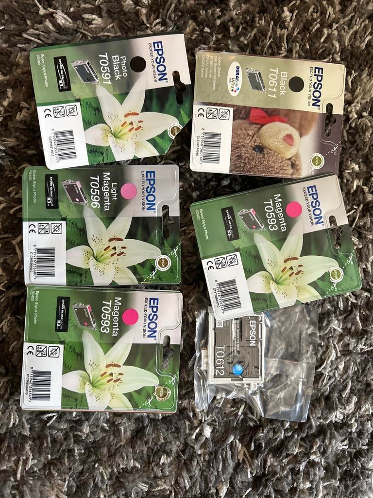 Epson R2400 Photo Printer Cartridges - Nieuw & Ongeopend, Ophalen of Verzenden, Nieuw, Cartridge