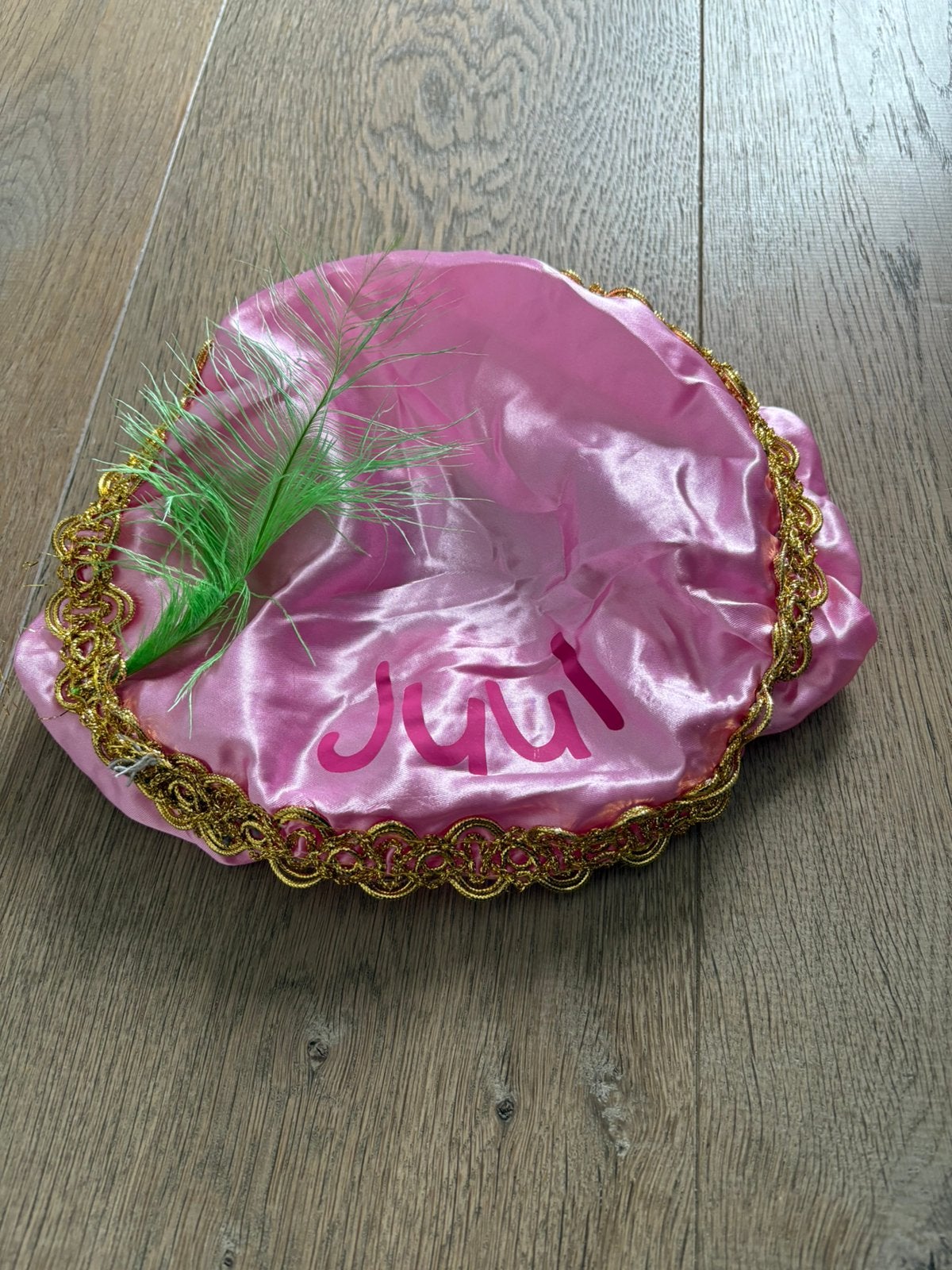 Pietenmuts naam ‘Juul’, Diversen, Sinterklaas, Ophalen of Verzenden, Gebruikt