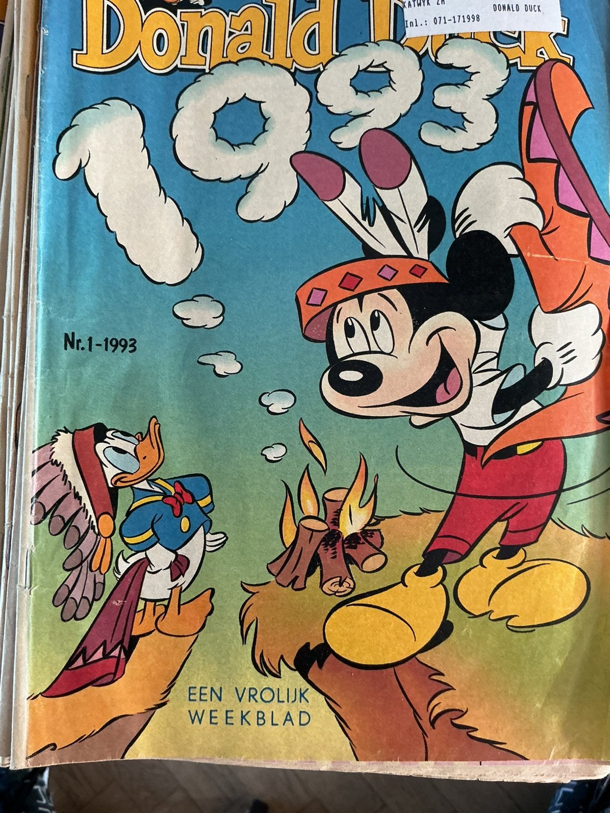 Donald duck jaargang 1993 nr. 1 tm 52, Ophalen, Gelezen