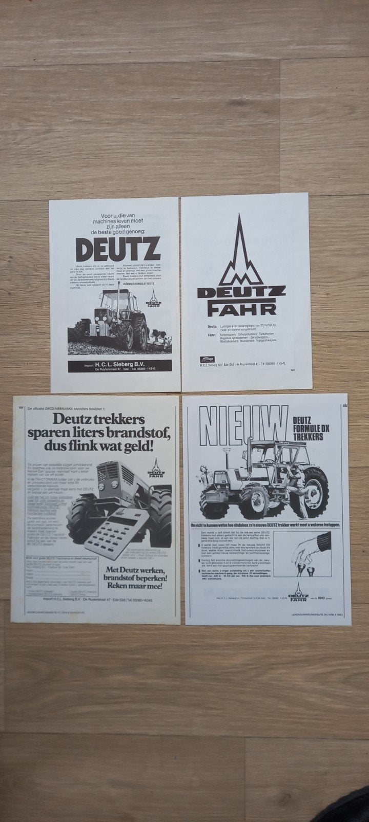 R : Deutz advertenties., Ophalen of Verzenden, 1920 tot 1940, Tijdschrift