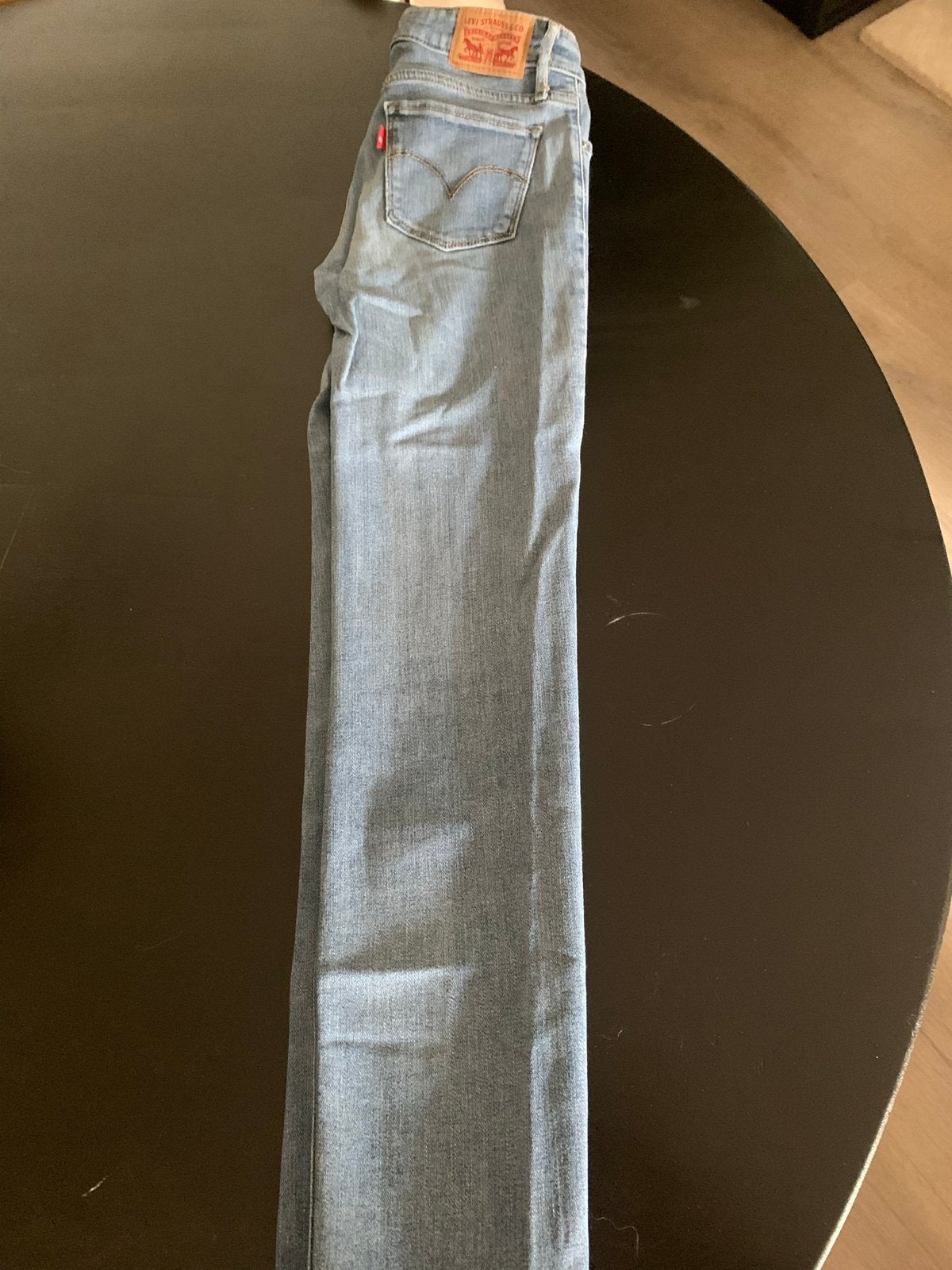 Levi's 712 Slim Jeans - Maat W25 L 32, Ophalen, Gedragen, Blauw, W27 (confectie 34) of kleiner