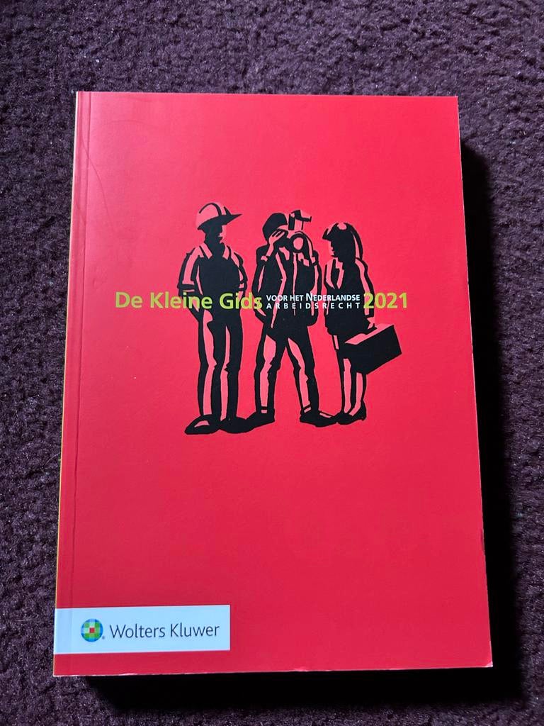 De Kleine Gids voor het Nederlandse Arbeidsrecht 2021, Ophalen of Verzenden, Gamma, Zo goed als nieuw, HBO