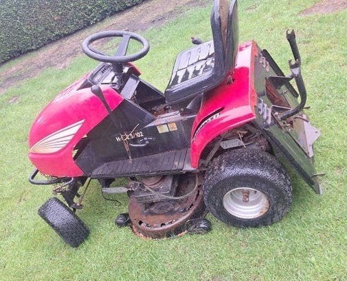 Zitmaaier zonder motor, Tuin en Terras, Grasmaaiers, Ophalen, Cirkelmaaier, Onbekend, Benzine-grasmaaier