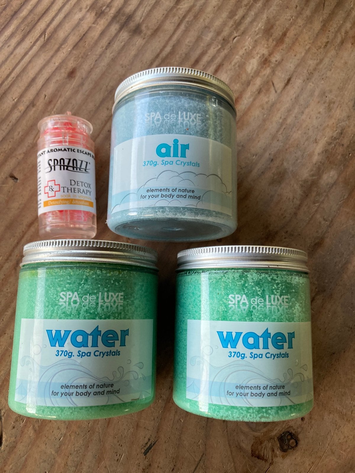 Spa crystals, Ophalen, Zo goed als nieuw