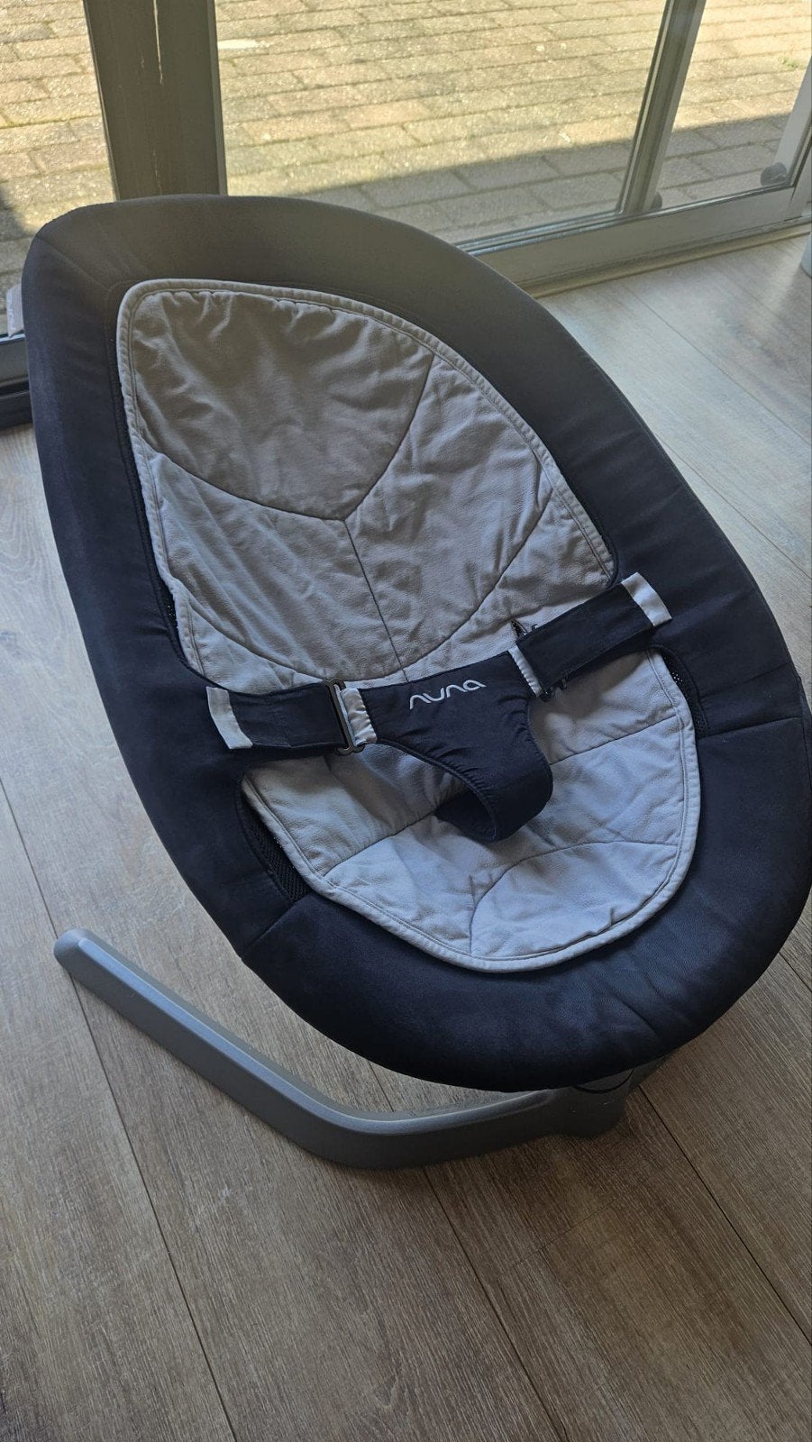 Nuna Leaf wipstoel, Kinderen en Baby's, Gebruikt, Wipstoel, Met gordel(s) of riempje(s), Ophalen