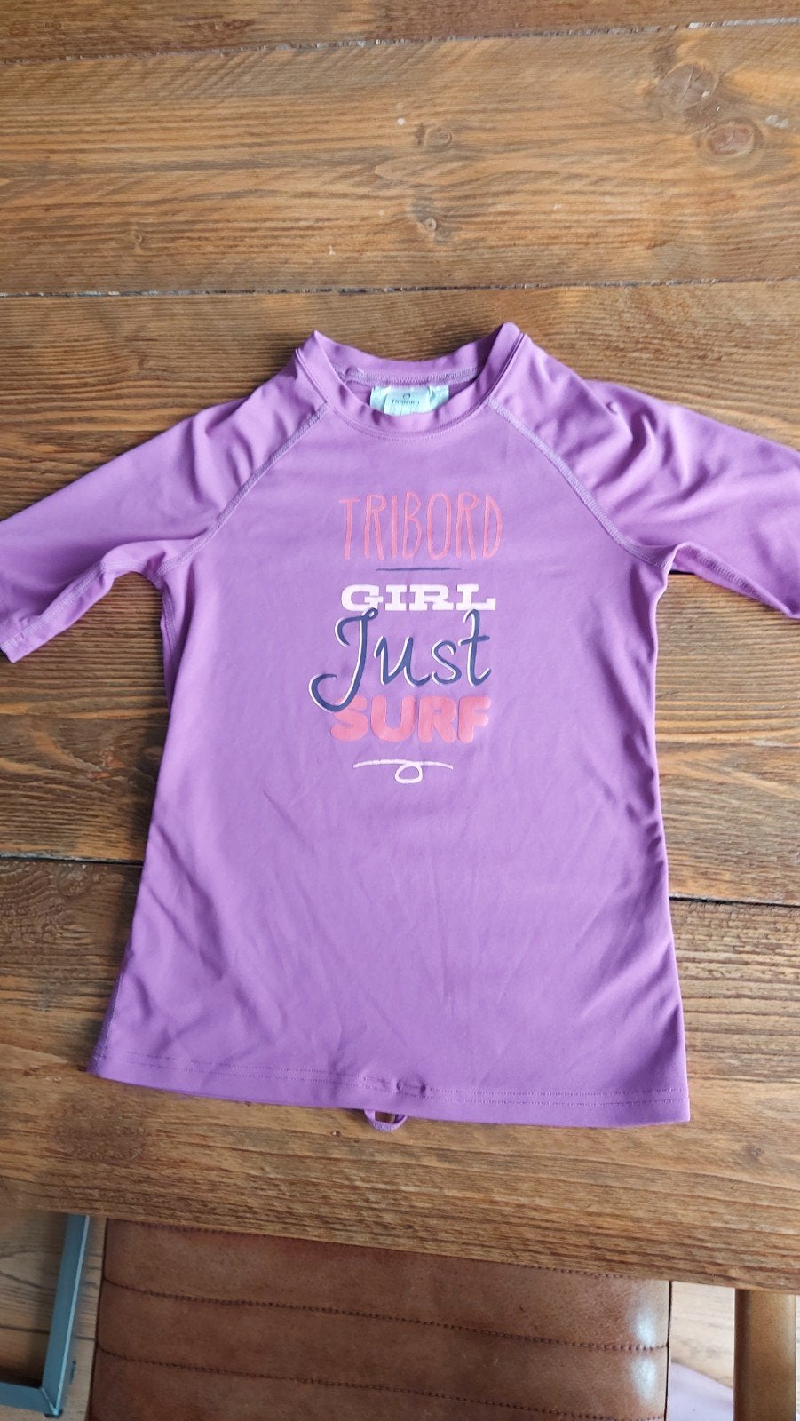 Paars/roze zwemshirt UV shirt maat 116/122, Ophalen of Verzenden, Meisje, Bikiniset