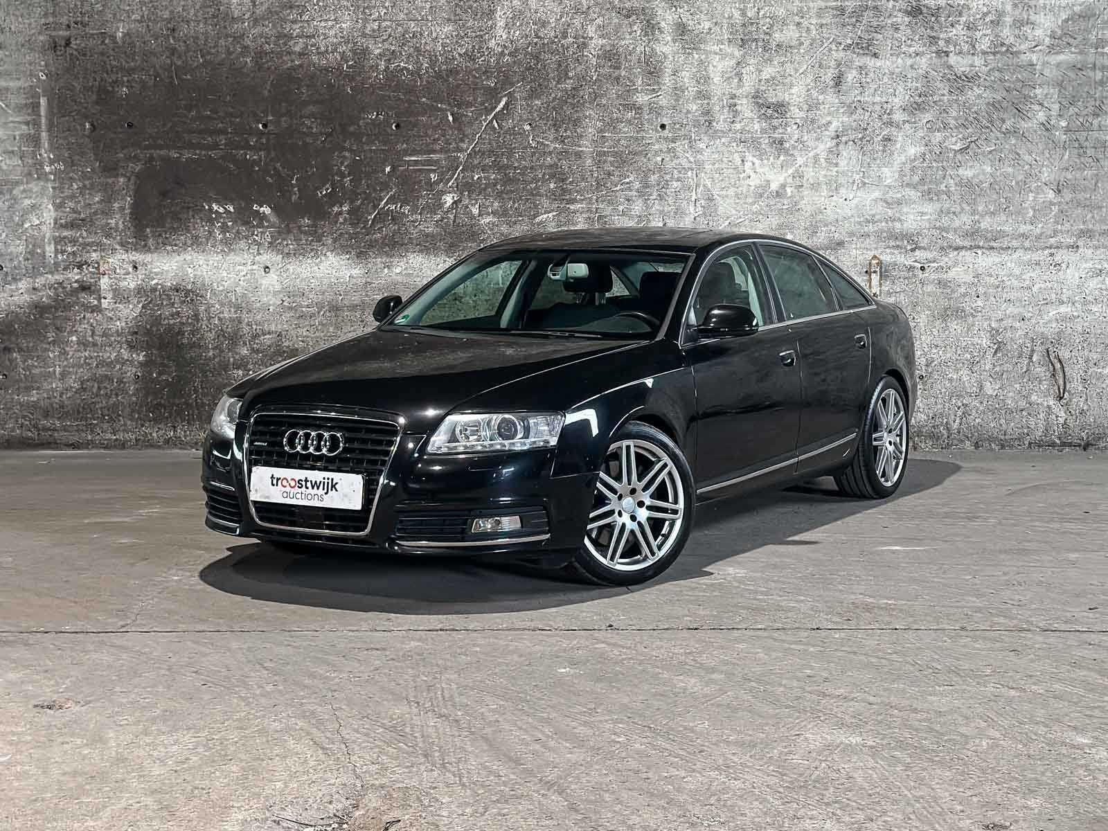 Audi A6 Limousine 3.0 TFSI Quattro Pro Line 286pk 2009, 87-N, Auto's, Euro 5, Gebruikt, Zwart, 11 km/l
