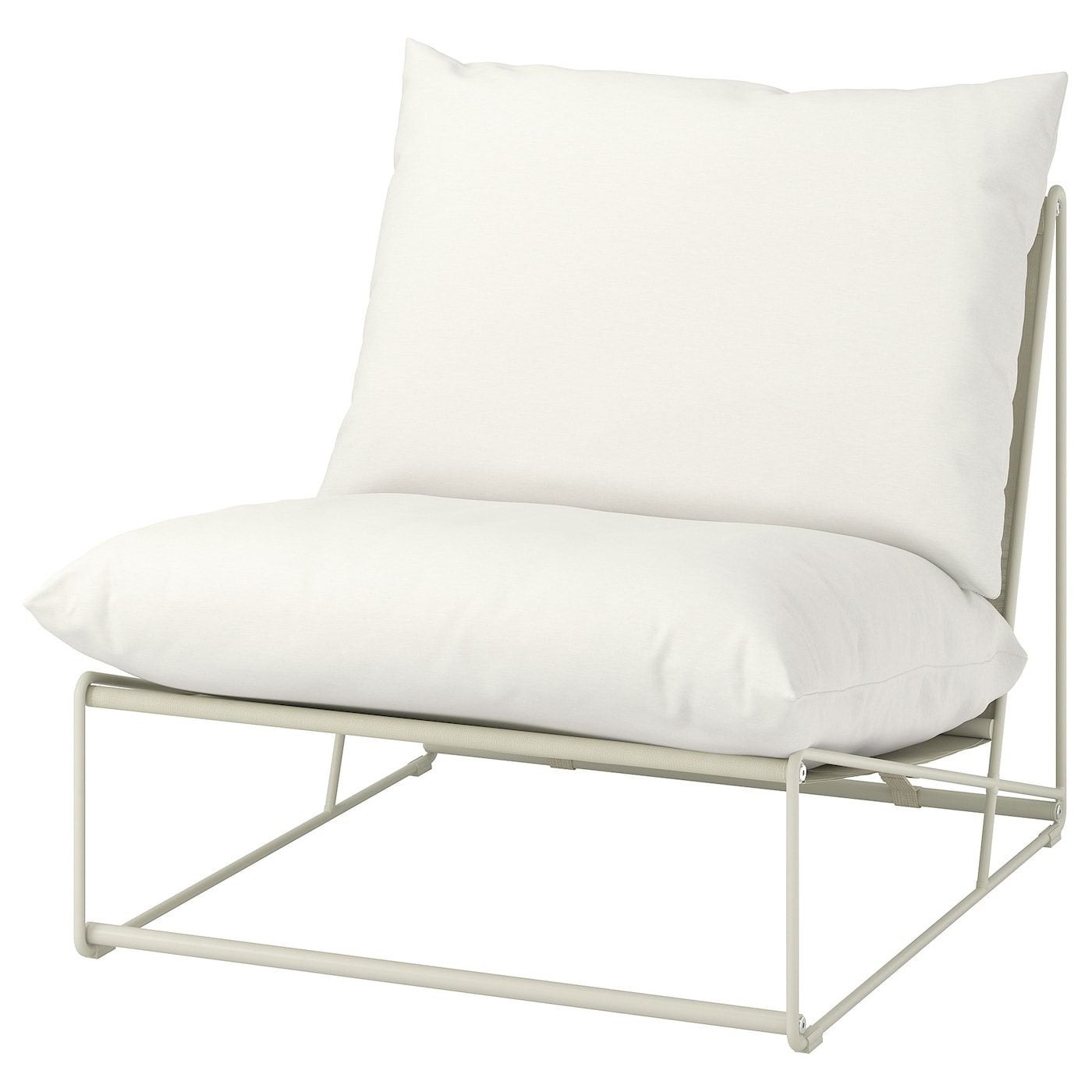 2 Ikea Havsten lounge stoelen, Tuin en Terras, Ophalen, Gebruikt, Hout