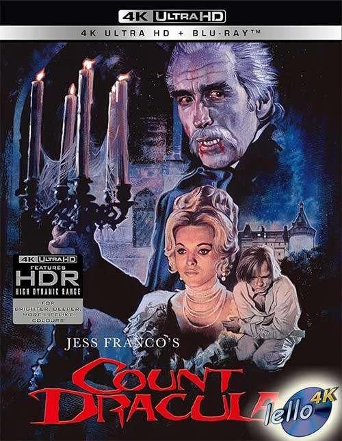 Blu-ray 4K: Count Dracula (1970 Christopher Lee Herbert Lom), Ophalen of Verzenden, Nieuw in verpakking, Horror