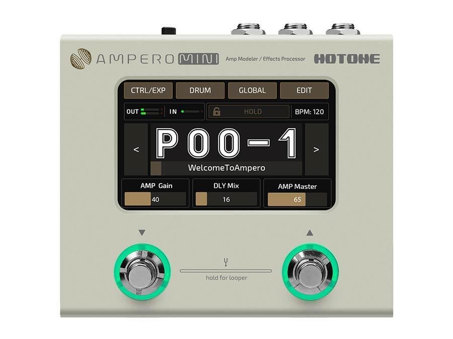 Hotone MP-50 Ampero Mini Amp Effects Processor Vanilla, ., Overige typen, Nieuw, Ophalen of Verzenden