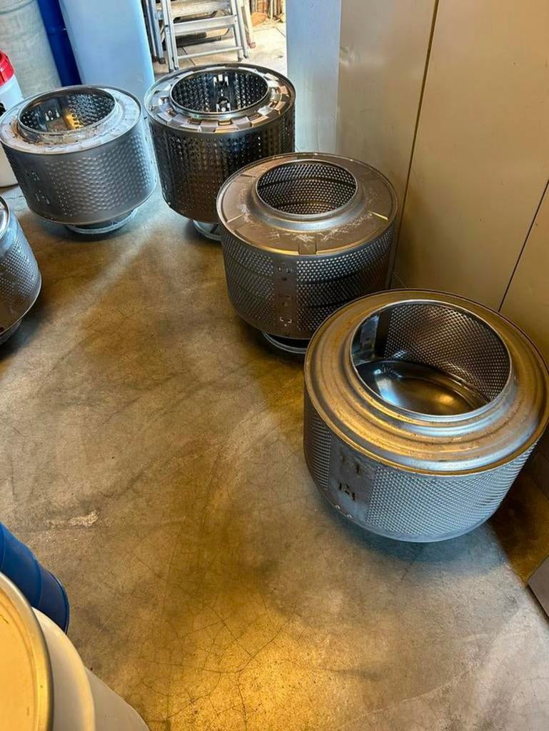 Wasmachine trommel waterpompfilter tuinhaard vuurschaal, Tuin en Terras, Ophalen, Zo goed als nieuw, Vuurkorf