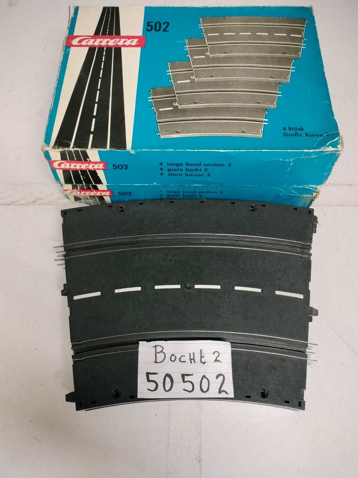 Carrera racebaan Universal speciale bochten 50502 Curve 2..., Ophalen of Verzenden, Zo goed als nieuw, Elektrisch, Carrera