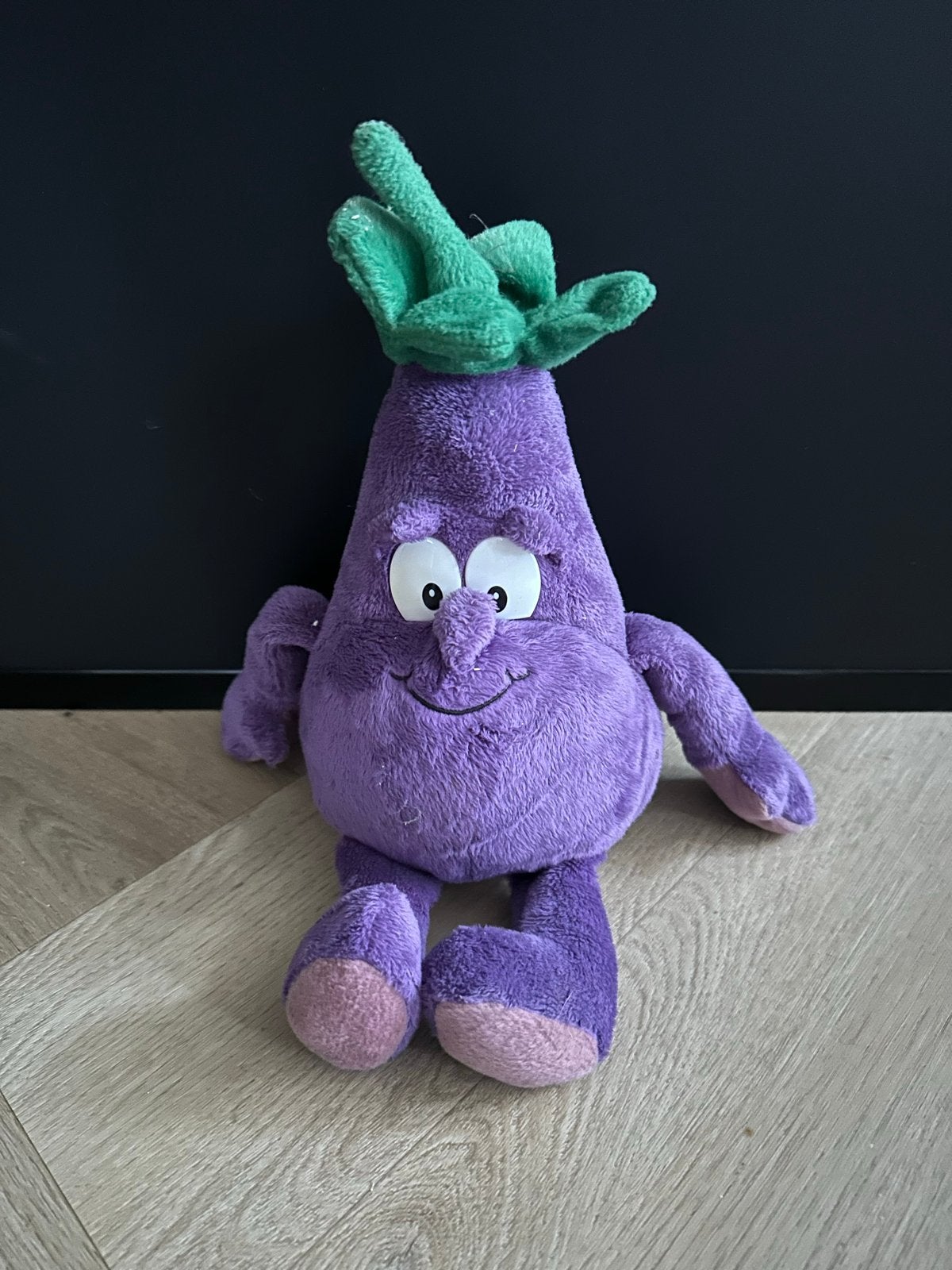 Leuke paarse aubergine knuffel, Paars, Overige merken, Overige karakters, Overige typen
