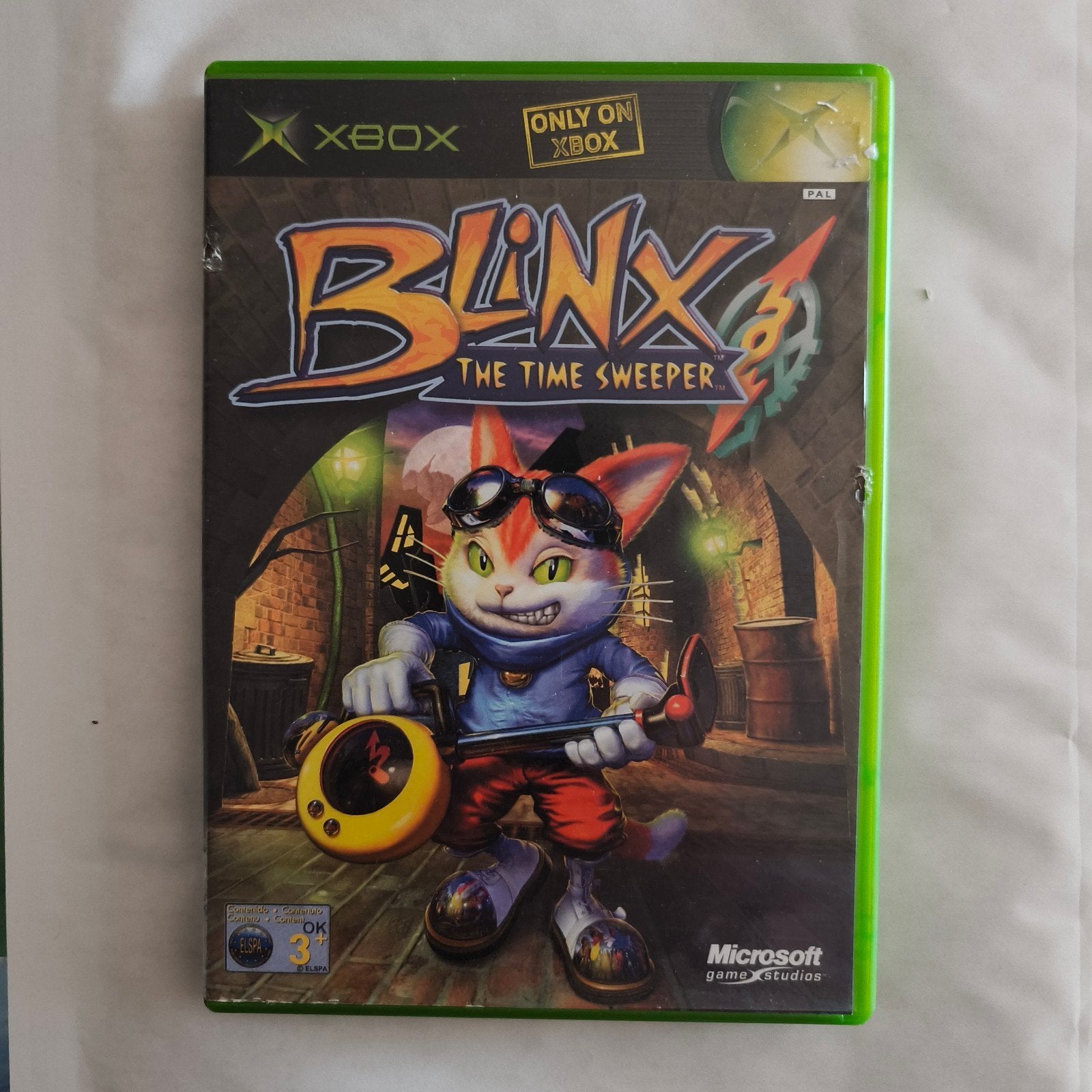 Blinx: The Time Sweeper - Xbox Original, Gebruikt, 1 speler, Ophalen of Verzenden, Vanaf 3 jaar