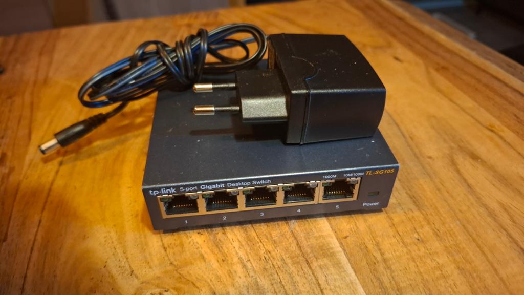 TP-LINK TL-SG105 5-poorts Gigabit Desktop Switch, Ophalen of Verzenden