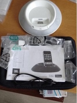 JBL On Stage IIIP draagbare speaker voor iPod/iPhone, JBL, Verzenden, Zo goed als nieuw, Draagbare speaker