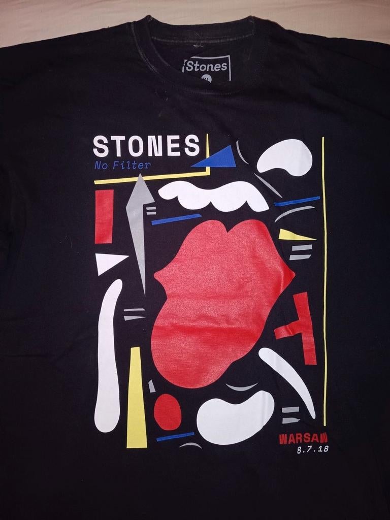 Rolling Stones t-shirts XL, Kleding | Heren, T-shirts, Ophalen of Verzenden, Zo goed als nieuw, Maat 56/58 (XL), Zwart