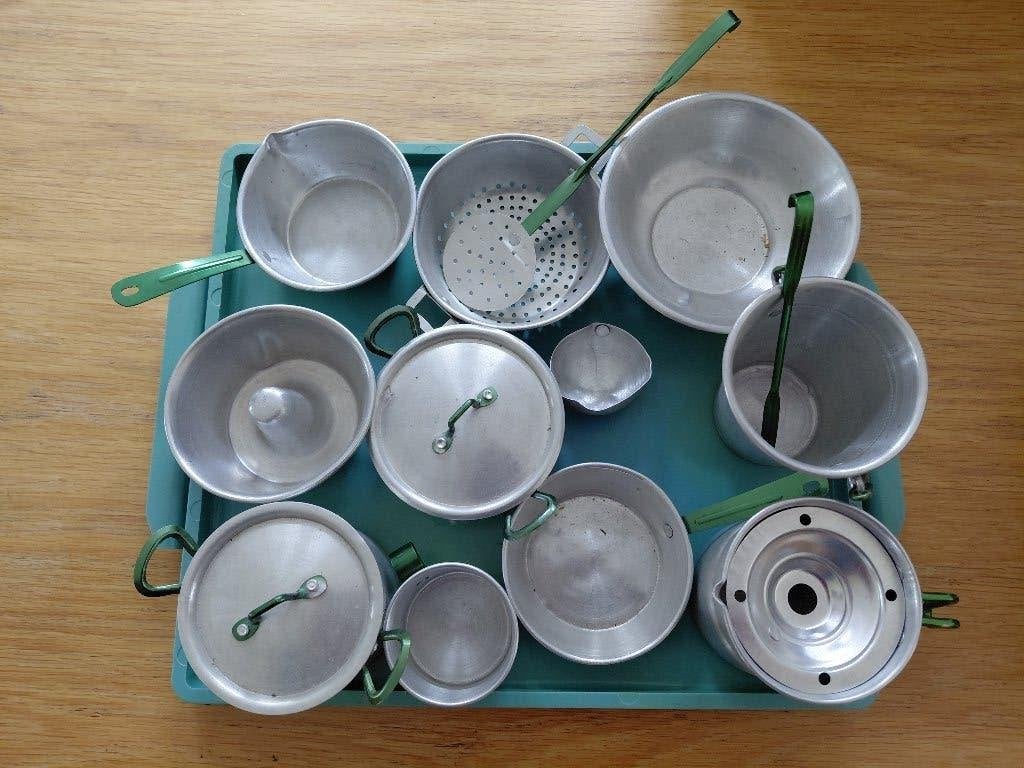 Vintage speelgoed keukengerei, Ophalen of Verzenden