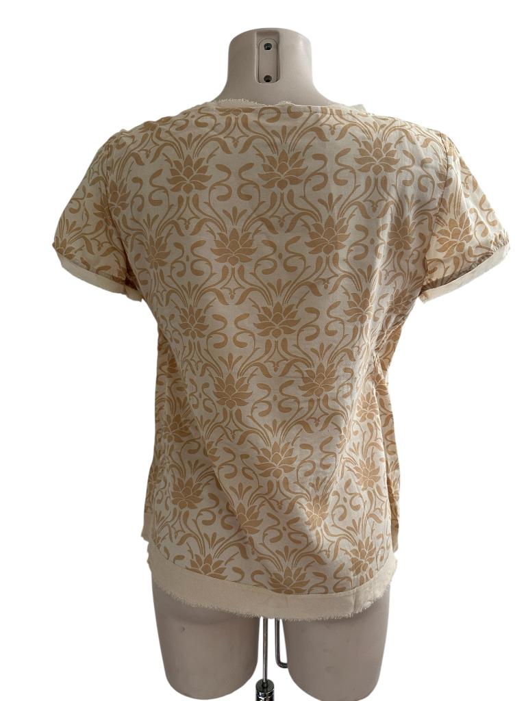 Maliparmi shirt M, Kleding | Dames, Beige, Ophalen of Verzenden, Zo goed als nieuw