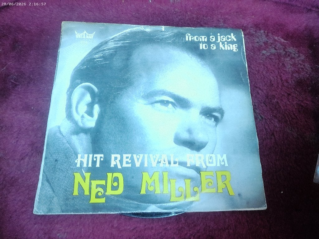 Ned Miller - From a Jack to a King ( Hit ), Gebruikt, 7 inch, Ophalen of Verzenden, Pop