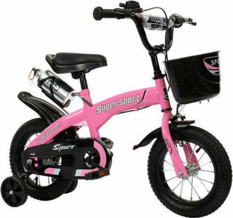 Kinderfiets roze nieuw, Ophalen of Verzenden, Nieuw, 16 tot 20 inch, Zijwieltjes