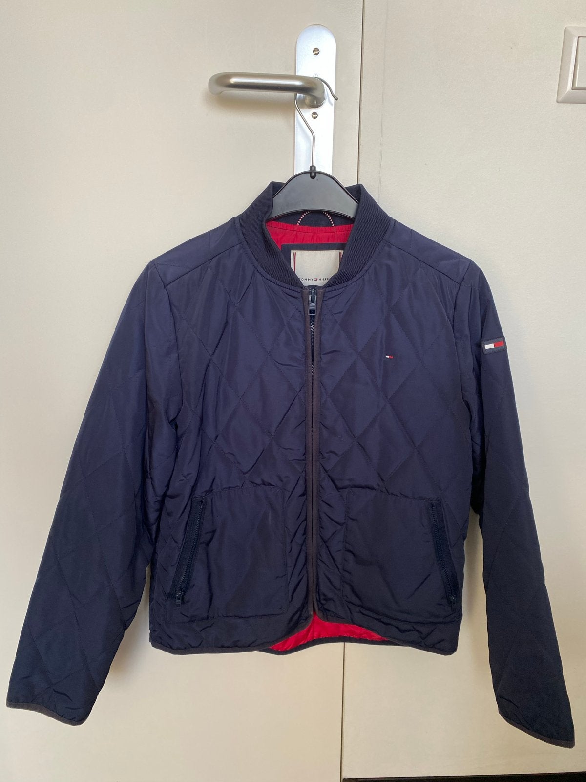 Tommy Hilfiger gewatteerde jas maat 164, Kinderen en Baby's, Ophalen of Verzenden, Nieuw, Jongen of Meisje, Jas