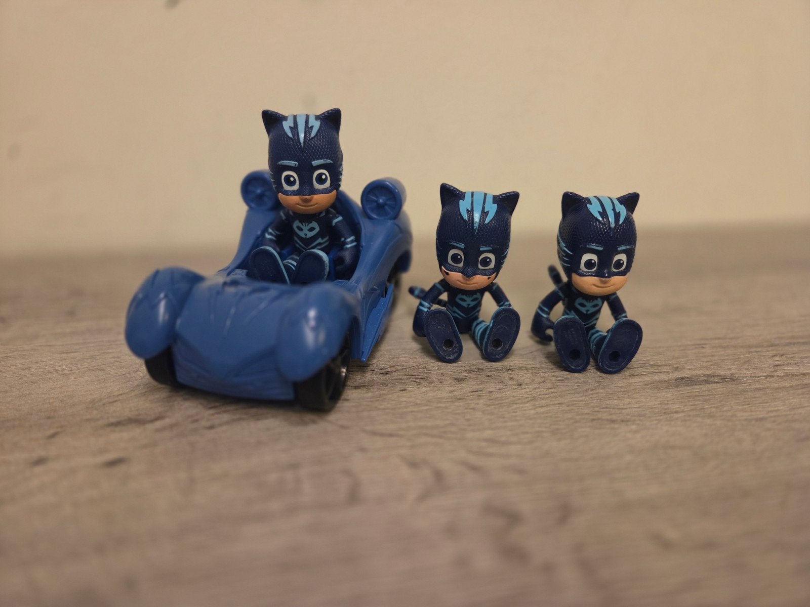 Catboy pj masks poppetjes en auto, Ophalen of Verzenden