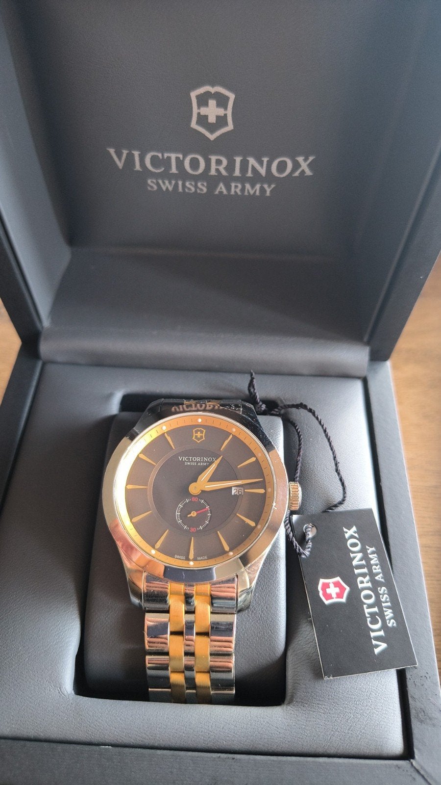 Victorinox Alliance Zwitsers Merk Horloge Als Nieuw, Overige merken, Staal, Polshorloge, 1960 of later