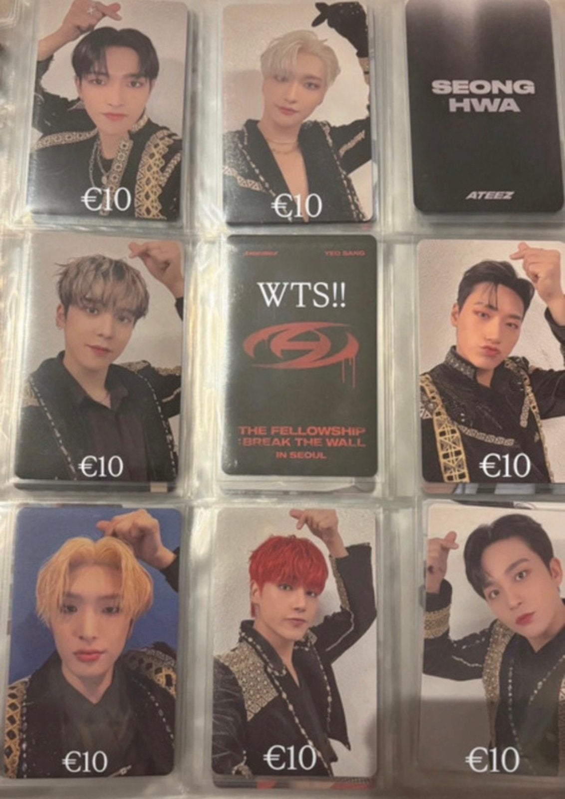 Ateez Break the Wall Seoul dvd pc set, Ophalen of Verzenden, Zo goed als nieuw, Foto of Kaart