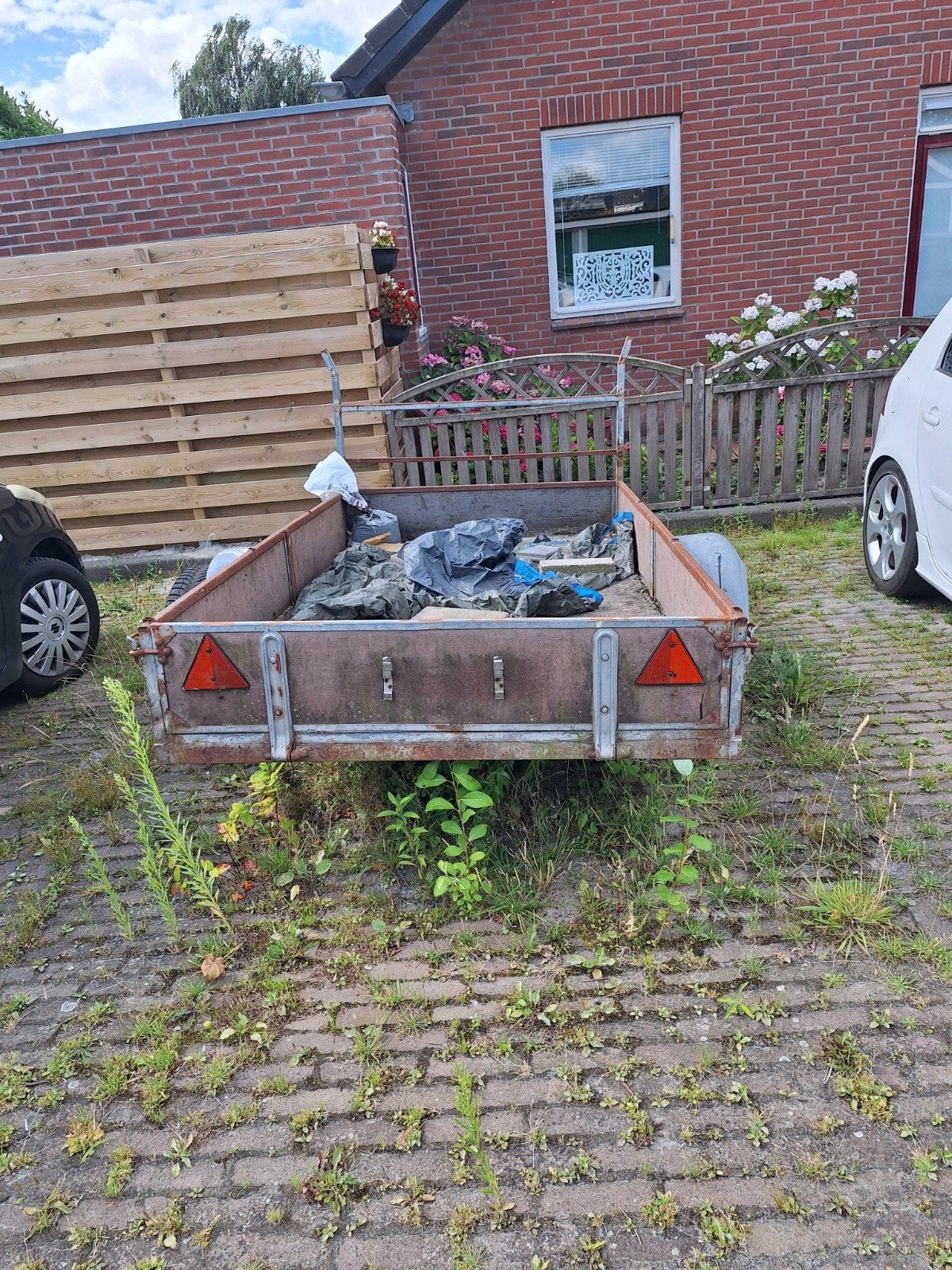 Aanhanger gratis ophalen voor oud ijzer misschien, Ophalen, Gebruikt, Overige typen, 80 kg of meer