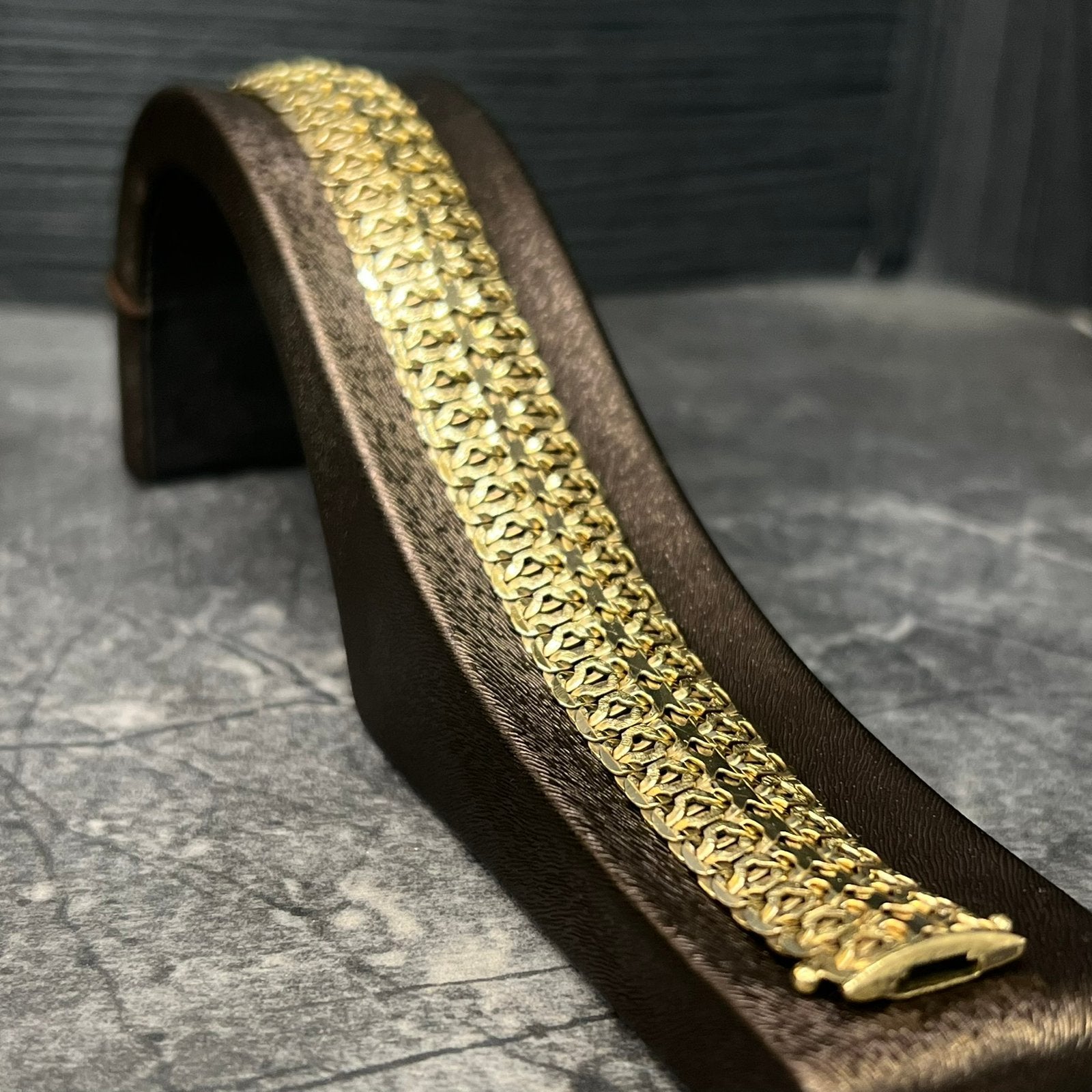 14k gouden armband prachtig model 30 gram, Ophalen of Verzenden, Goud
