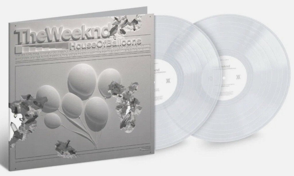 Vinyl 2LP The Weeknd House Of Balloons 10th CLEAR Arsham NEW, Limited edition, 2020 tot heden, Ophalen of Verzenden, 12 inch