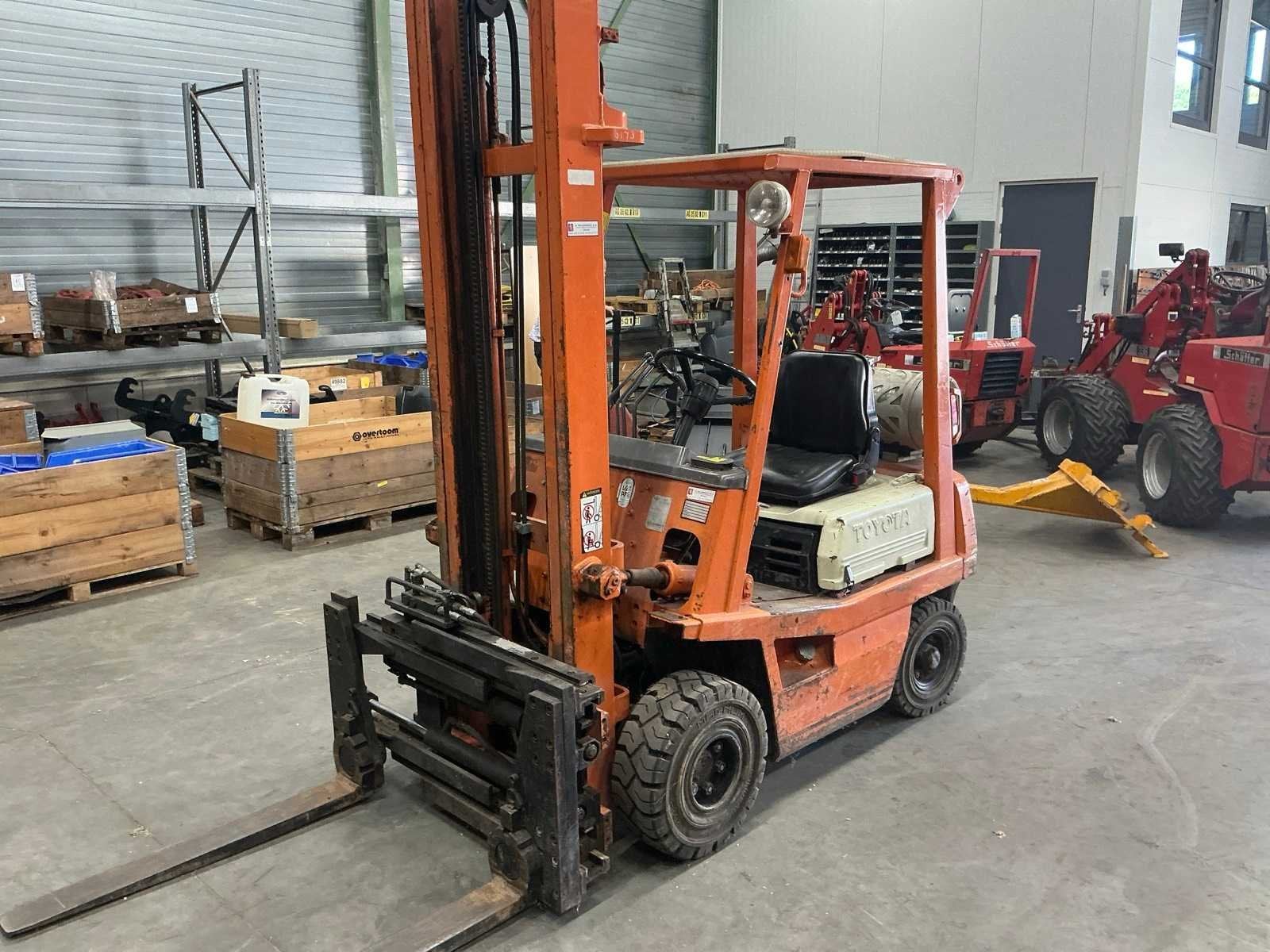 1985 Toyota 42-4FG15 Vorkheftruck, Zakelijke goederen, LPG, Heftruck, Toyota